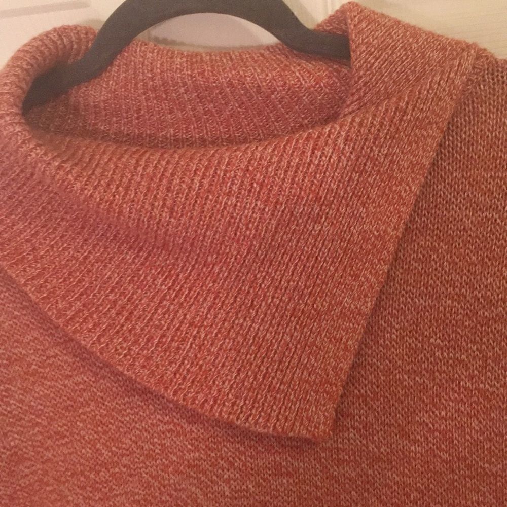CAbi Knit Oversized Foldover Short Sleeve Sweater - Picture 4 of 7
